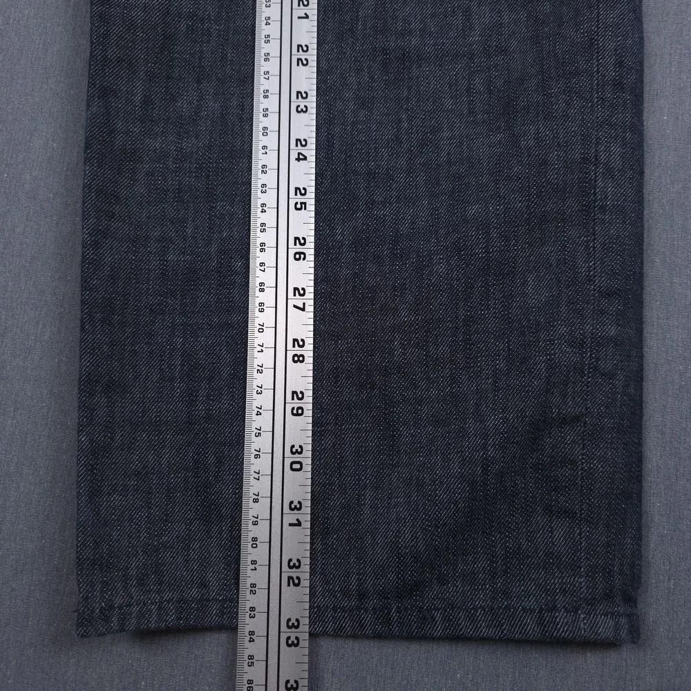Lifted Research Group Denim Jeans Mens‎ 46 (Fits 43x33) Blue Baggy Y2K Hip Hop